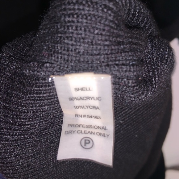 Calvin Klein Colorblock Knit Cowl Neck Dress - Picture 9 of 13